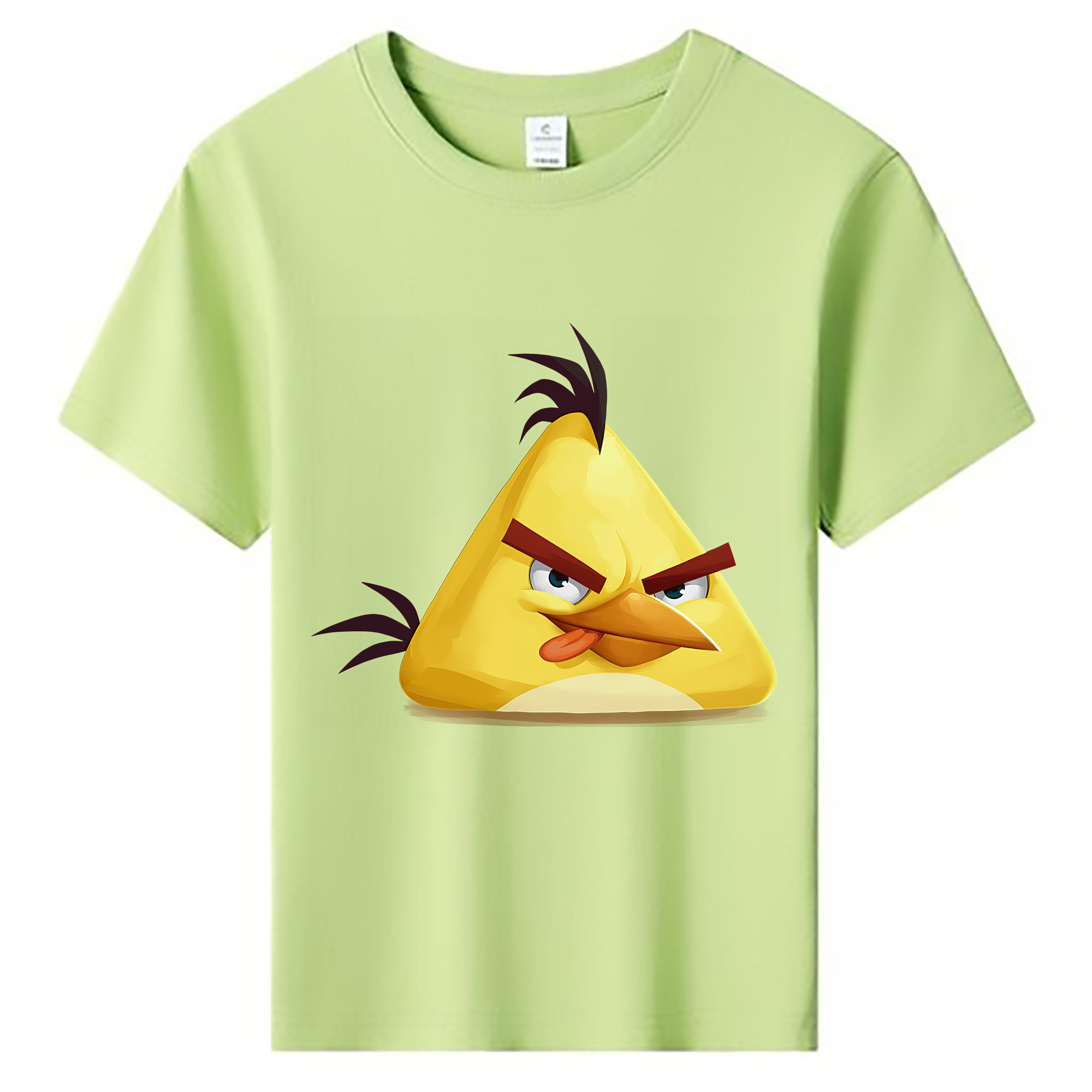 （画像用） Angry Birds アングリーバード 綿100％キッズTシャツ（フロントプリント）